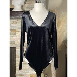 Velour bodysuit